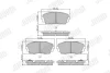 Комплект тормозных колодок Jurid/Bendix 573420J (фото 2)