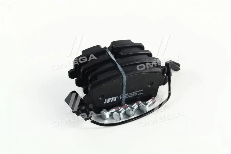 Гальмівні колодки задні Audi A4, A5, A6, A7 / Porsche Macan Jurid/Bendix 573428J (фото 1)