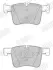 Гальмівні колодки передні BMW 1-Series, 2-Series, 3-Series, 4-Series, X3, X4 Jurid/Bendix 573432J (фото 2)