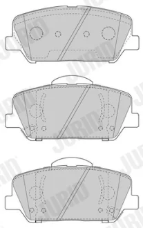 JURID - Гальмівні колодки до дисків Jurid/Bendix 573447J