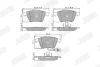 Комплект тормозных колодок Jurid/Bendix 573463J (фото 1)