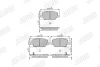 JURID - Гальмівні колодки до дисків Jurid/Bendix 573610J (фото 1)