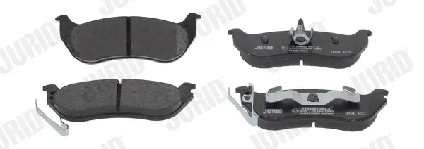 Гальмівні колодки задні Jeep Cherokee, Wrangler Jurid/Bendix 573683J (фото 1)