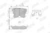 JURID - Гальмівні колодки до дисків Jurid/Bendix 573684J (фото 2)