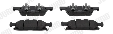 Дисковые тормозные колодки, комплект Jurid/Bendix 573698J