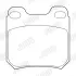 Гальмівні колодки задні Opel Vectra B, Astra, Omega / Saab 900 Jurid/Bendix 573709J (фото 2)