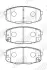 Гальмівні колодки передні KIA Carens, Ceed / Hyundai I30 Jurid/Bendix 573730J (фото 1)
