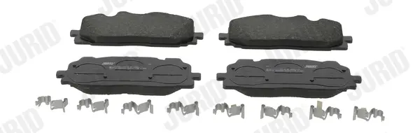 Гальмівні колодки передні Audi A4, A5, A6, A7, A8, E-Tron, Q5, Q7 (2015>) / VW Touareg Jurid/Bendix 573773J (фото 1)