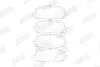 Гальмівні колодки передні Audi A4, A5, A6, A7, A8, E-Tron, Q5, Q7 (2015>) / VW Touareg Jurid/Bendix 573773J (фото 2)