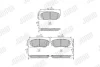 JURID - Гальмівні колодки до дисків Jurid/Bendix 573782J (фото 1)