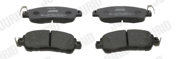 JURID - Гальмівні колодки до дисків Jurid/Bendix 573801J (фото 1)
