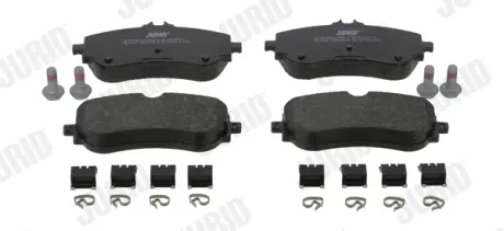 Гальмівні колодки задні VW AMAROK, CRAFTER / MAN TGE Jurid/Bendix 573832J