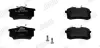 Гальмівні колодки задні Renault Megane III, IV, Clio IV, Fluence, CC Jurid/Bendix 573847J (фото 2)
