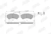 Гальмівні колодки передні Fiat Ducato / Citroen Jumper / Peugeot Boxer Jurid/Bendix 573849J (фото 2)