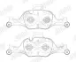 Гальмівні колодки передні BMW 5-Series, 6-Series, 7-Series, X3, X4, X5, X6 Jurid/Bendix 573856J (фото 2)