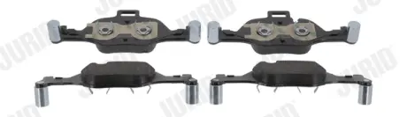 Гальмівні колодки передні BMW 5-Series, 6-Series, 7-Series, X3, X4, X5, X6 Jurid/Bendix 573856J