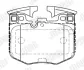Гальмівні колодки передні BMW 3/4/5/6/7/8-Series, X3, X4, X5, X6,X7,Z4 Jurid/Bendix 573877J (фото 2)