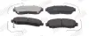 Гальмівні колодки передні HONDA CR-V Jurid/Bendix 573892J (фото 1)