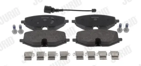 Гальмівні колодки передні VW GOLF Jurid/Bendix 573904J