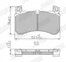 Гальмівні колодки передні Land Rover Defender, Discovery V, Range Rover IV Jurid/Bendix 573926J (фото 2)