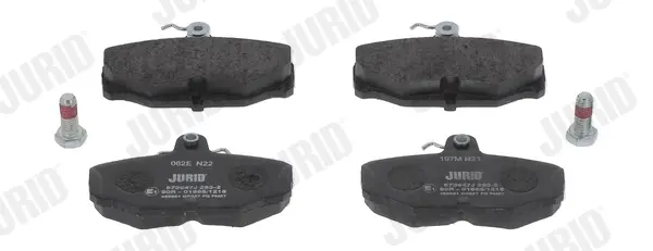 Гальмівні колодки задні FORD ESCORT, GRANADA, SCORPIO, SIERRA/AC/CATERHAM/TVR/WESTFIELD Jurid/Bendix 573947J (фото 1)