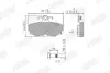 Гальмівні колодки задні FORD ESCORT, GRANADA, SCORPIO, SIERRA/AC/CATERHAM/TVR/WESTFIELD Jurid/Bendix 573947J (фото 2)