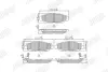 Гальмівні колодки задні LEXUS GS, SC /TOYOTA ARISTO, SUPRA, HIACE, CHASER, CROWN, CRESTA Jurid/Bendix 573952J (фото 2)
