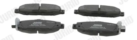 Гальмівні колодки задні LEXUS GS, SC /TOYOTA ARISTO, SUPRA, HIACE, CHASER, CROWN, CRESTA Jurid/Bendix 573952J