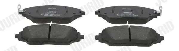 Гальмівні колодки передні CHEVROLET AVEO Jurid/Bendix 573958J (фото 1)
