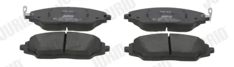 Гальмівні колодки передні CHEVROLET AVEO Jurid/Bendix 573958J