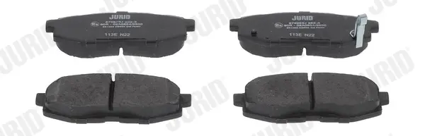 Гальмівні колодки задні SUBARU BRZ, FORESTER, LEGACY, OUTBACK, TRIBECA/ TOYOTA GT 86 Jurid/Bendix 573959J (фото 1)