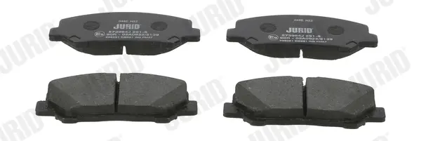 Гальмівні колодки передні TOYOTA PREVIA, ALPHARD, VELLFIRE Jurid/Bendix 573964J (фото 1)