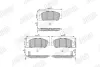 Гальмівні колодки передні HONDA ACCORD/ HR-V Jurid/Bendix 573970J (фото 2)