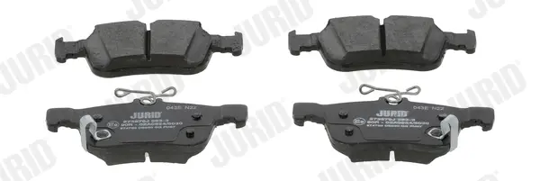 Гальмівні колодки передні HONDA CIVIC Jurid/Bendix 573976J (фото 1)