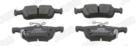 Гальмівні колодки передні HONDA CIVIC Jurid/Bendix 573976J
