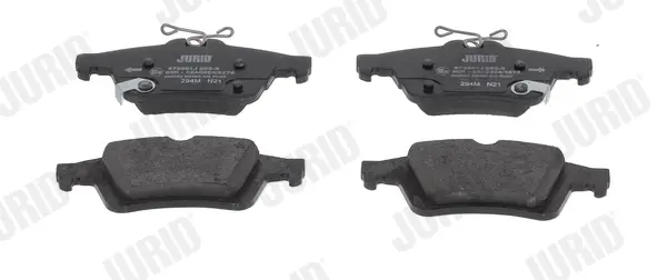 Гальмівні колодки задні FORD FOCUS RS Jurid/Bendix 573981J (фото 1)