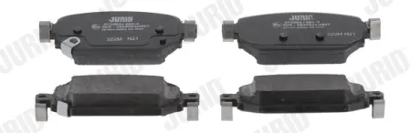 Гальмівні колодки задні MAZDA CX-3 Jurid/Bendix 573983J