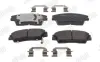Гальмівні колодки передні HYUNDAI TUCSON, ix35/ KIA SPORTAGE Jurid/Bendix 574012J (фото 1)
