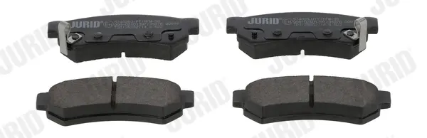 Гальмівні колодки передні CHEVROLET SPARK Jurid/Bendix 574028J (фото 1)