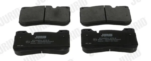 JURID - Гальмівні колодки до дисків Jurid/Bendix 574030J (фото 1)