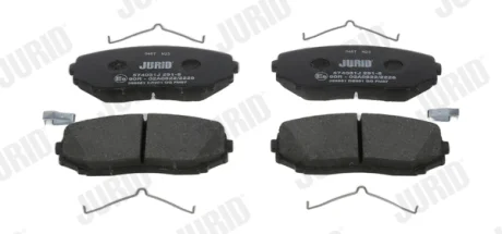 Гальмівні колодки передні MITSUBISHI Eclipse, Outlander Jurid/Bendix 574031J