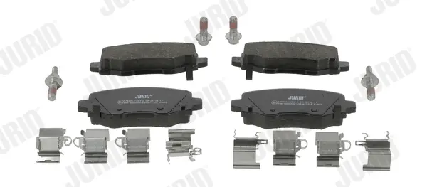 Гальмівні колодки задні JEEP CHEROKEE/ CHRYSLER 200 Jurid/Bendix 574045J (фото 1)