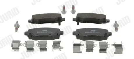 Гальмівні колодки задні JEEP CHEROKEE/ CHRYSLER 200 Jurid/Bendix 574045J