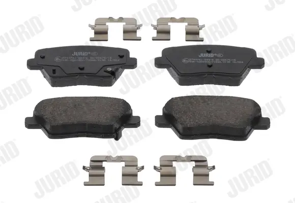 JURID - Гальмівні колодки до дисків Jurid/Bendix 574074J (фото 1)
