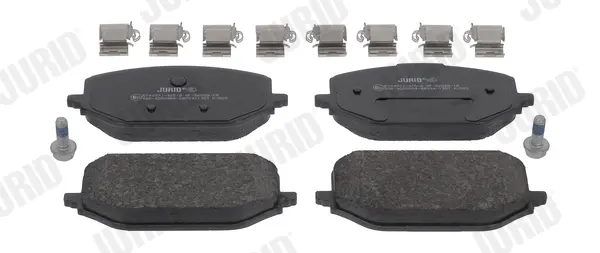 JURID - Гальмівні колодки до дисків Jurid/Bendix 574077J (фото 1)