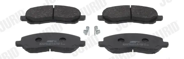 Гальмівні колодки прередні DODGE CALIBER 2,4 Turbo / JEEP COMPASS / MITSUBISHI ASX, OUTLANDER II - Jurid/Bendix 574082J (фото 1)