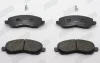 Гальмівні колодки прередні DODGE CALIBER 2,4 Turbo / JEEP COMPASS / MITSUBISHI ASX, OUTLANDER II - Jurid/Bendix 574082J (фото 3)