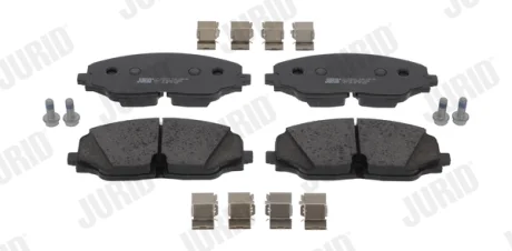 JURID - Гальмівні колодки до дисків Jurid/Bendix 574119J