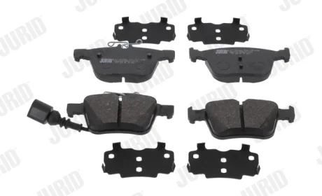 JURID - Гальмівні колодки до дисків Jurid/Bendix 574126J