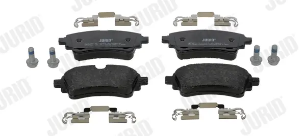 Гальмівні колодки задні Audi Q5 (FYB, FYG, FYT) Jurid/Bendix 574176J (фото 1)